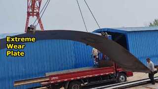 Verschleißfeste Stahlplatte