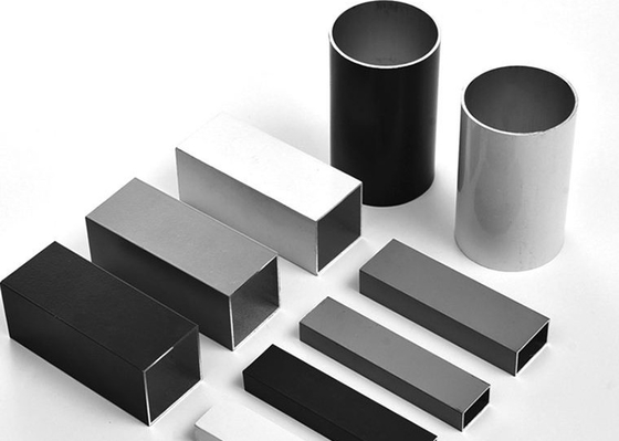 kaufen rechteckiges Aluminiumrohr 7001 6061 T6 und Schläuche 10mm-150mm online manufacture