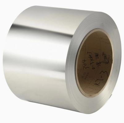 kaufen 201/202/301/304/316 Edelstahlband 0,1 mm-2,0 mm Dicke 4,5 mm-650 mm Bandbreite Edelstahlspule online manufacture