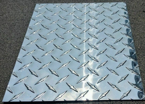 24 x 24 12x24 polierte Aluminium-Diamond Plate Panels 3003-H22 6061-T6