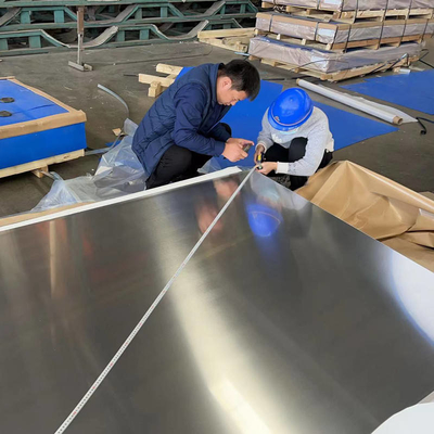 1200 x 2400 Wand-Aluminiumblatt-Platte 0.1mm 0,5 Millimeter 0.3mm 0.7mm 0,8 Millimeter 1050 1060 1100