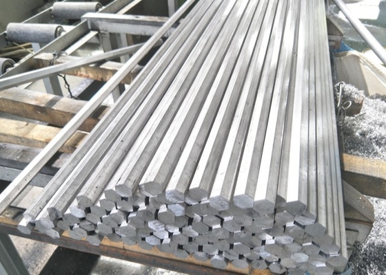 Sechseckige Aluminium- Stange des geschlossenen Vierecks glatte Polier-5086 6061 7055 2x2 1 x 4 1,5 x 1,5