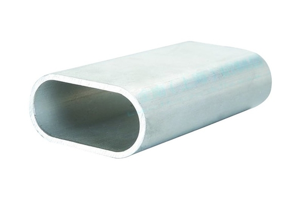 Ebene 6061 versah die ovale Aluminiumschlauchaufnahme mit seiten, die für Luftfahrtmilitär nahtlos ist