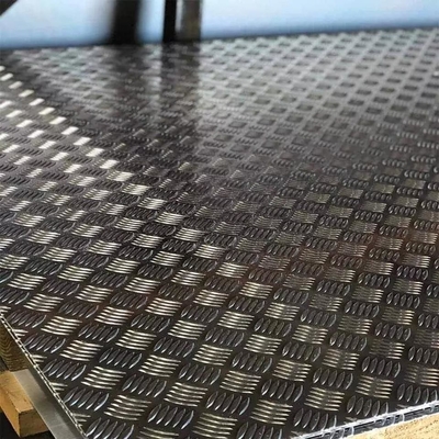 Kundengebundenes H24 Aluminium-Diamond Sheet Embossed Perforated 1050 1100 3003