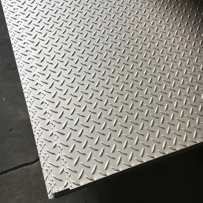Karierter Schritt Aluminium-Diamond Compass Pattern Sheet 1100 6004 5052 Platten-Antibeleg