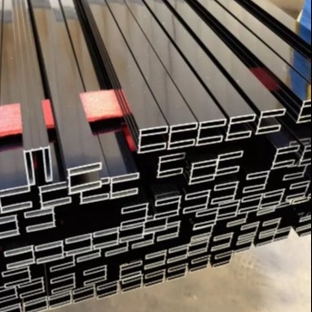 Arbeitsplätze Aluminium-Strangpressprofil 5052 5083 quadratisch Anti-Rost 5,0 mm