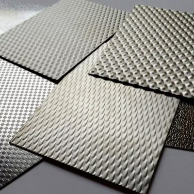304 316L 430 Maßgeschneiderte rutschfeste, geprägte Edelstahlplatte/Edelstahlmusterplatte