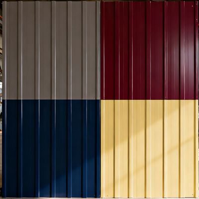 Vorgefärbte galvanisierte Stahlspulen für Baustoffe, farblich beschichtete Stahlbleche für Dach, Wandverkleidung und industrielle Anwendungen